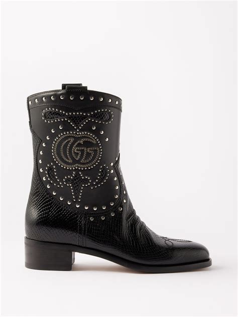 gucci snke boots|gucci delma snake effect boots.